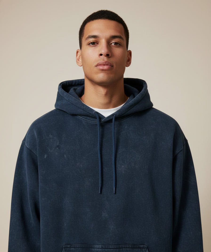 Unisex Acid Washed Hoodie