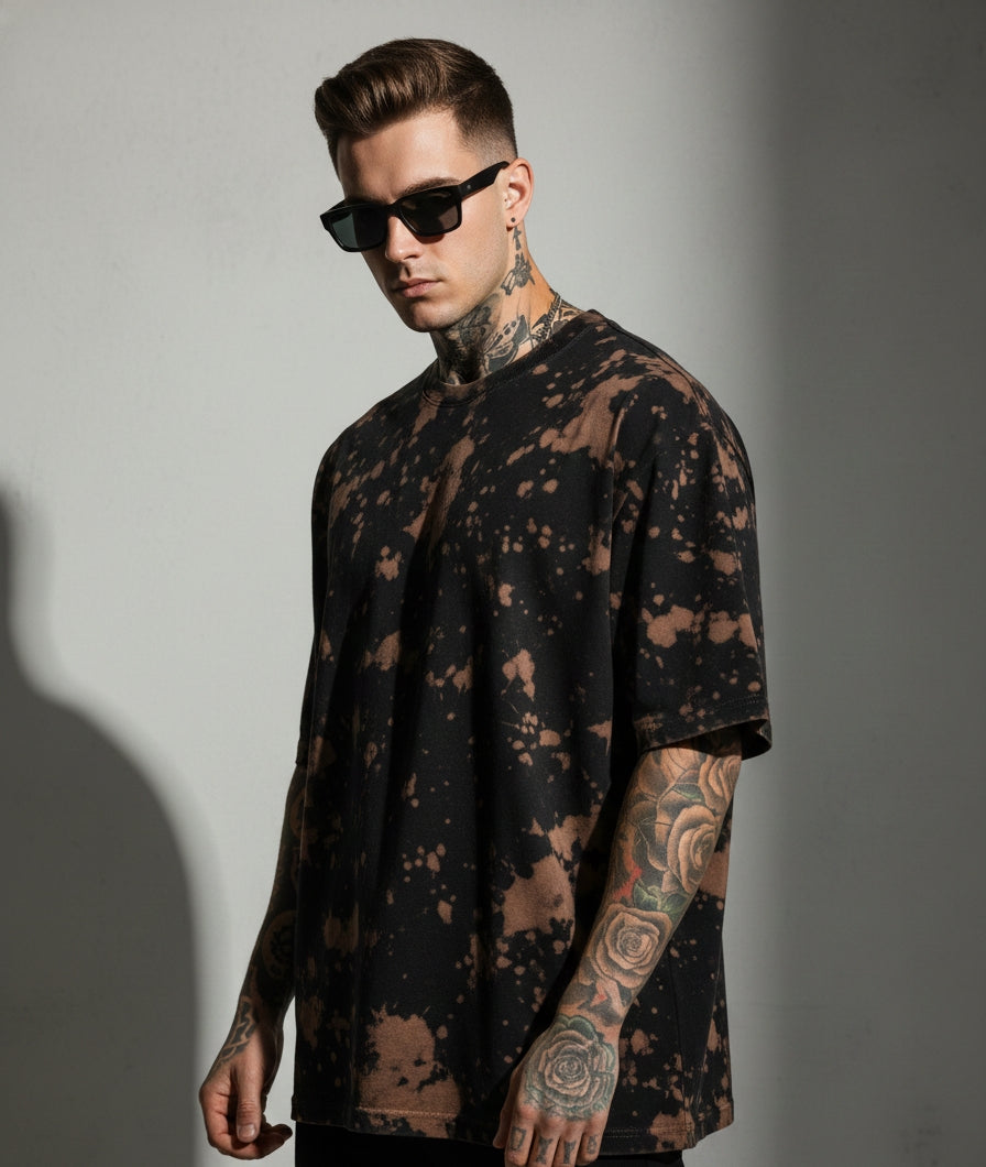 Unisex Tie Dye Oversized T-Shirt