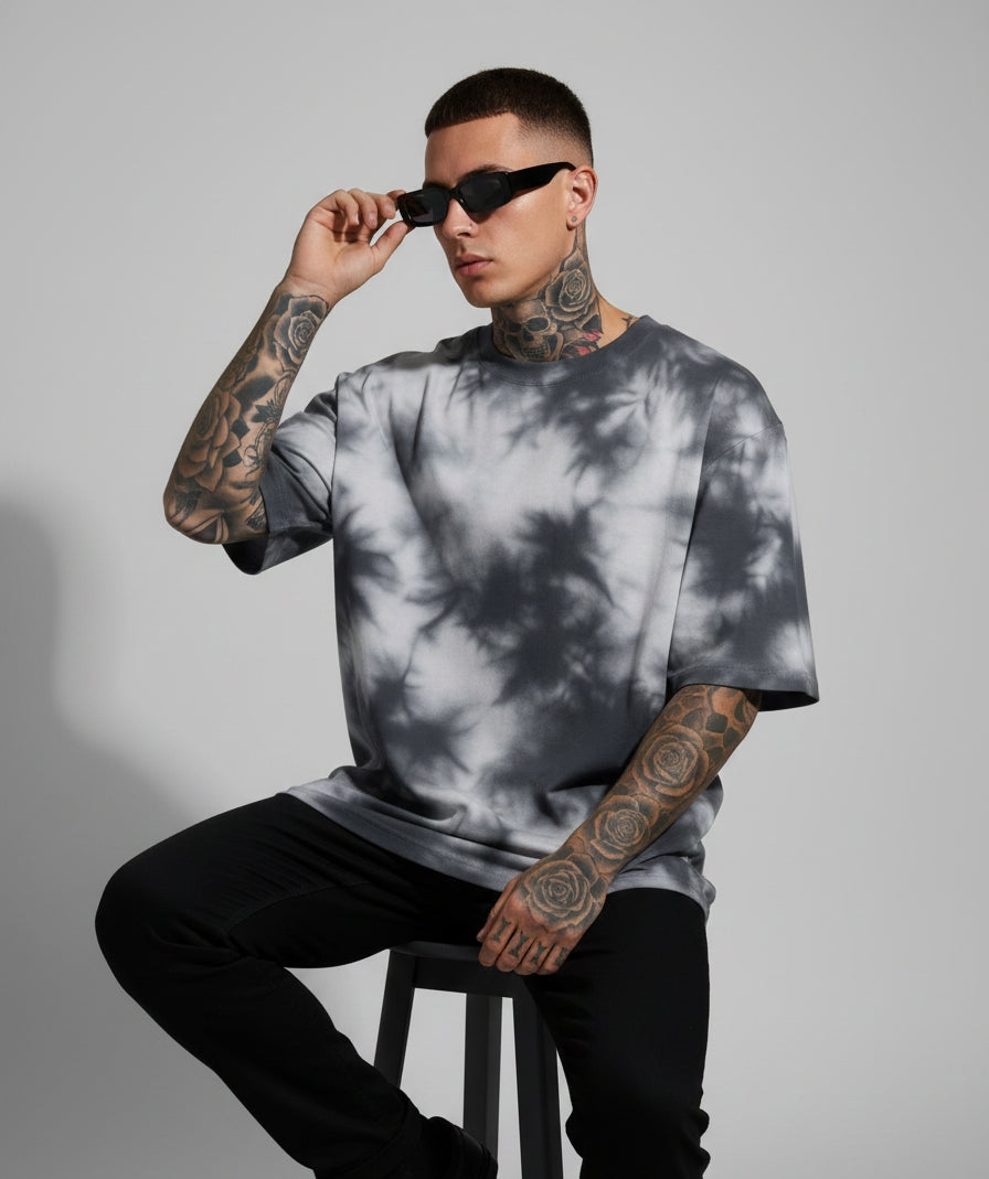 Unisex Tie Dye Oversized T-Shirt